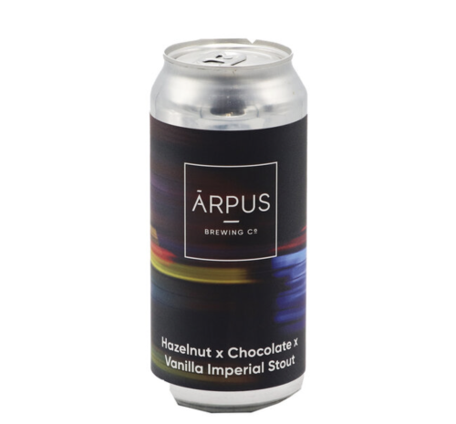 Alus Arpus IMPERIAL STOUT (Hazelnut x Chocolatex x Vanilla), 0,44 l skard. 