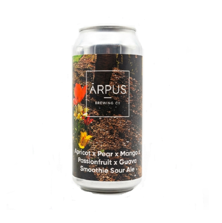 Alus Arpus SMOOTHIE SOUR ALE (Apricot x Pear x Mango x Passionfruit x Guava ), 0,44 l skard. 