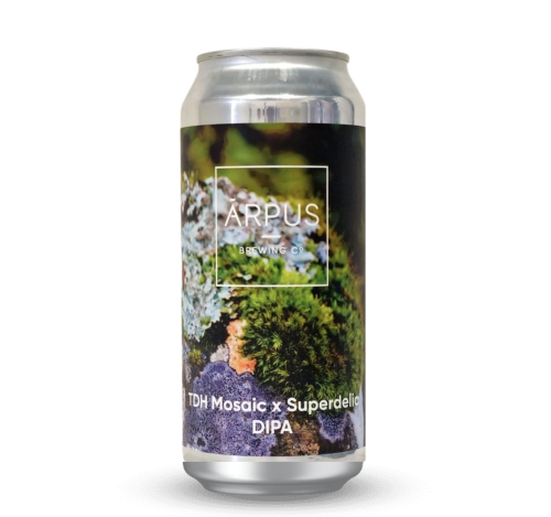 Alus Arpus TDH Mosaic x Superdelic DIPA, 0,44 l skard.