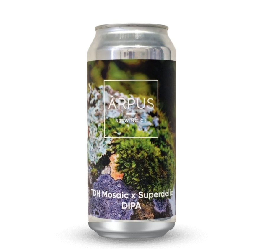Alus Arpus TDH Mosaic x Superdelic DIPA, 0,44 l skard.