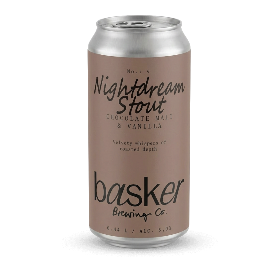 Alus Basker Brewing Co. NIGHTDREAM STOUT (0,44 l skard.)