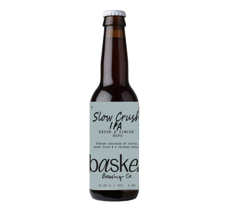 Alus Basker Brewing Co. SLOW  CRUSH IPA (0,33 l but.)