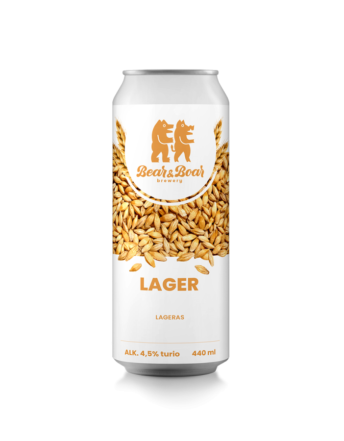 Alus Bear & Boar LAGER (0,44 l skard.)