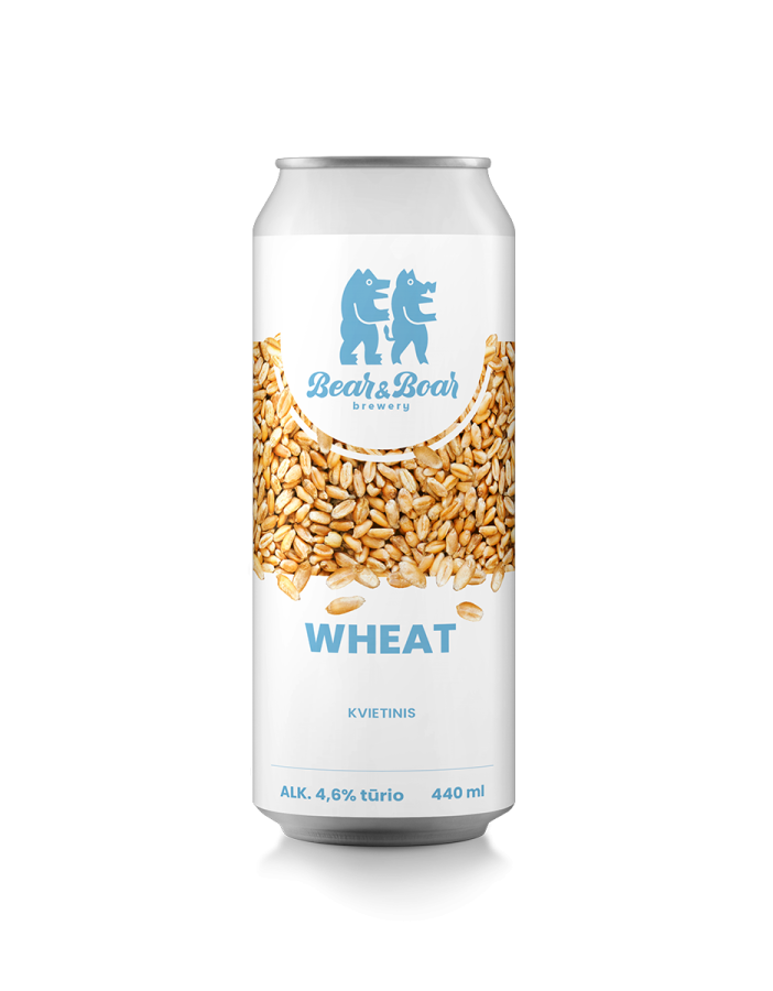 Alus Bear & Boar WHEAT (0,44 l skard.)