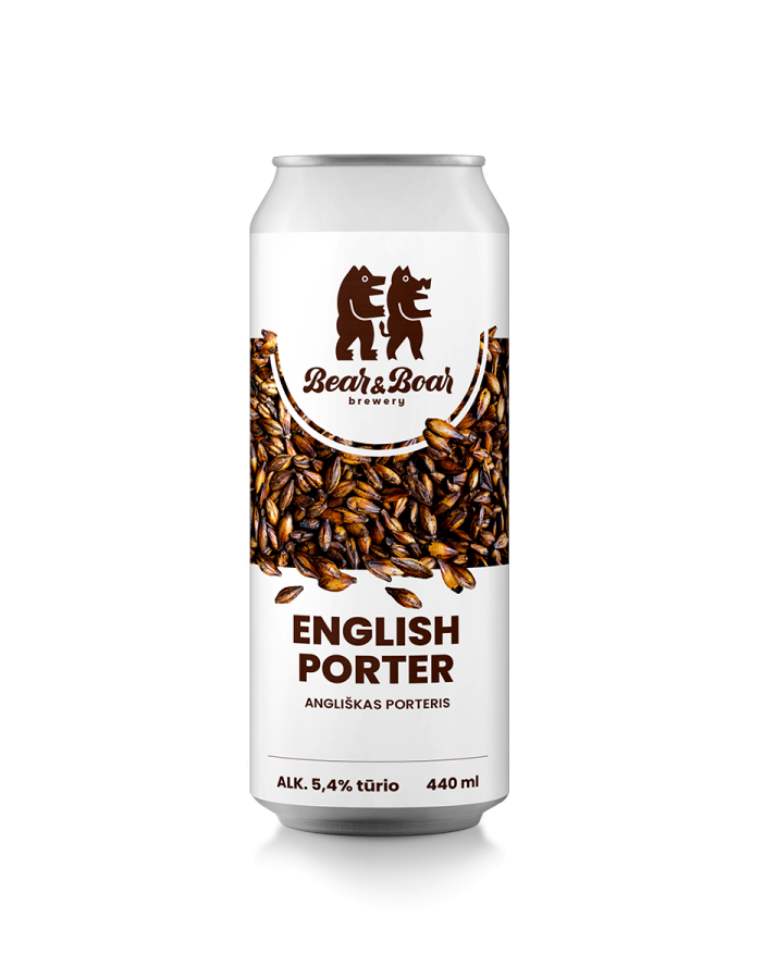 Alus Bear & Boar ENGLISH PORTER (0,44 l skard.)