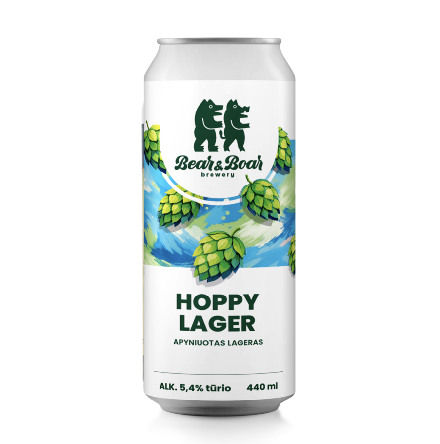 Alus Bear & Boar LAGER (0,44 l skard.)