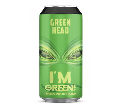 Alus Green Head I'M GREEN (0,5 l skard.)