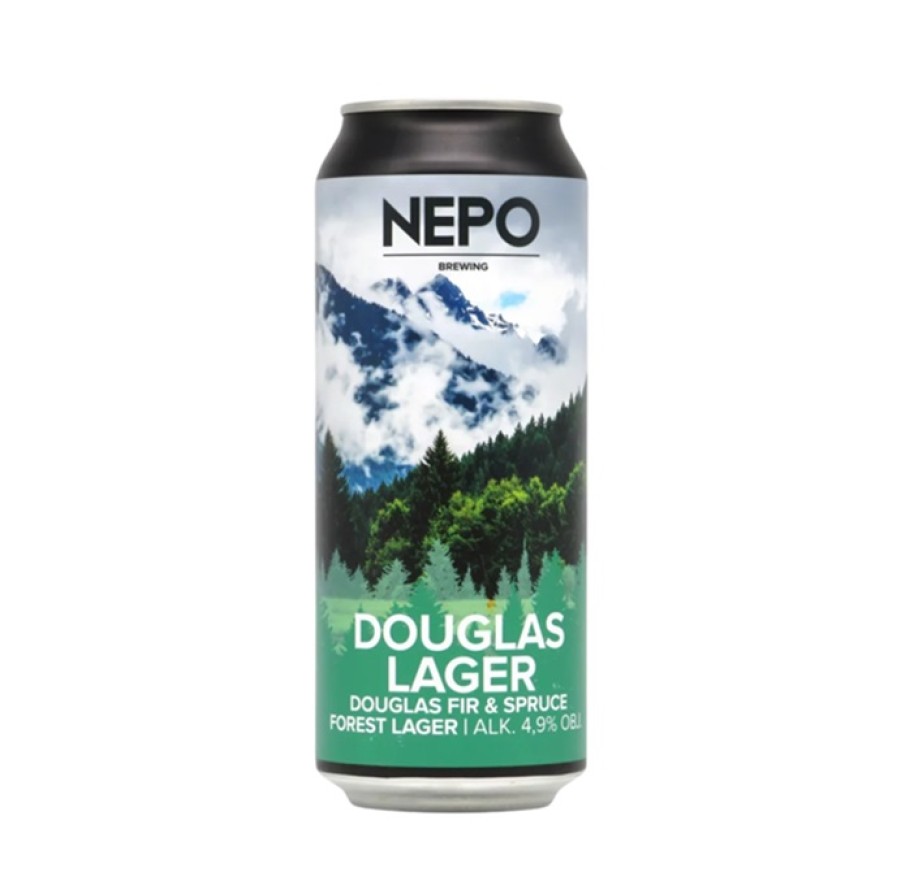Alus Nepo Douglas Lager  (0,5 l skard.) 
