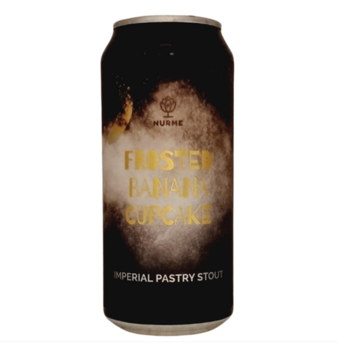 Alus Nurme FROSTED BANANA CUPCAKE (0,44 l skard.) 