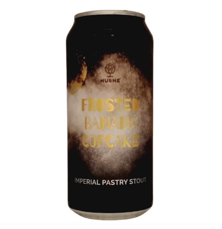 Alus Nurme FROSTED BANANA CUPCAKE (0,44 l skard.) 