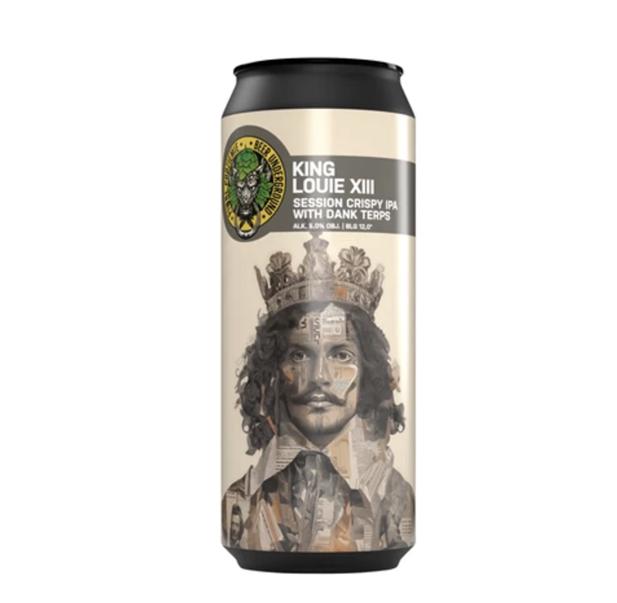 Alus Piwne Podziemie KING LOUIS XIII (0,5 l skard.)