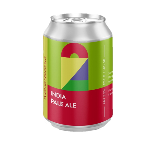 Alus Sakiškės Brewery INDIA PALE ALE (0,33 l skard.)