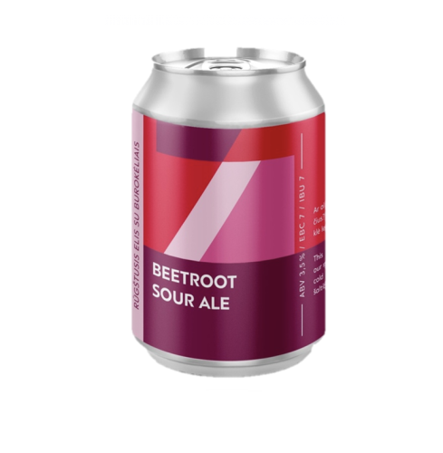 Alus Sakiškės Brewery SOUR BEETROOT ALE (0,33 l but.)