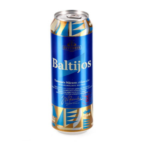 Alus Švyturys BALTIJOS (0,5 l skard.)