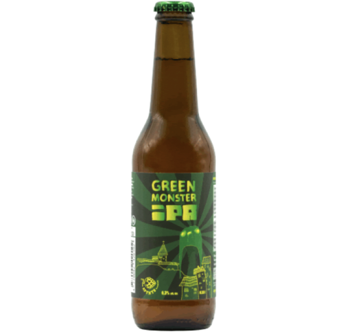 Alus Green Monster Brewing GREEN MONSTER IPA (0,33 l but.)