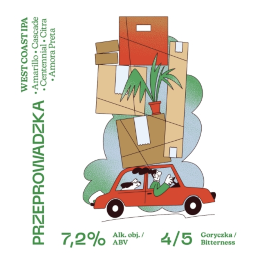 Alus Cztery Sciany PREZEPROWADZKA  0,5 l skard.