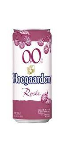 Hoegaarden WIT BLANCHE ROSE NEALKOHOLINIS (0,33 l skard.)