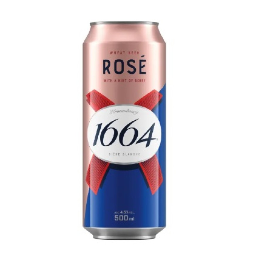 Kronenbourg 1664 Blanc Rose (0,5 l skard.)