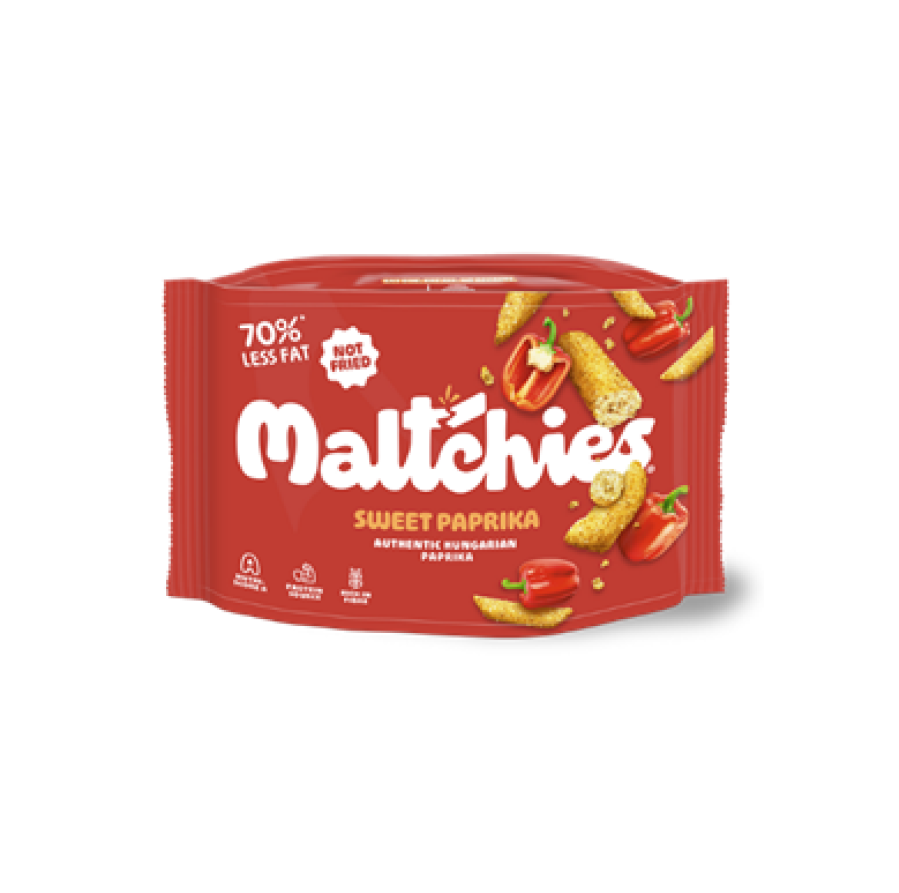 MALTCHIES Salyklinis užkandis saldžiosios paprikos skonio, 45g