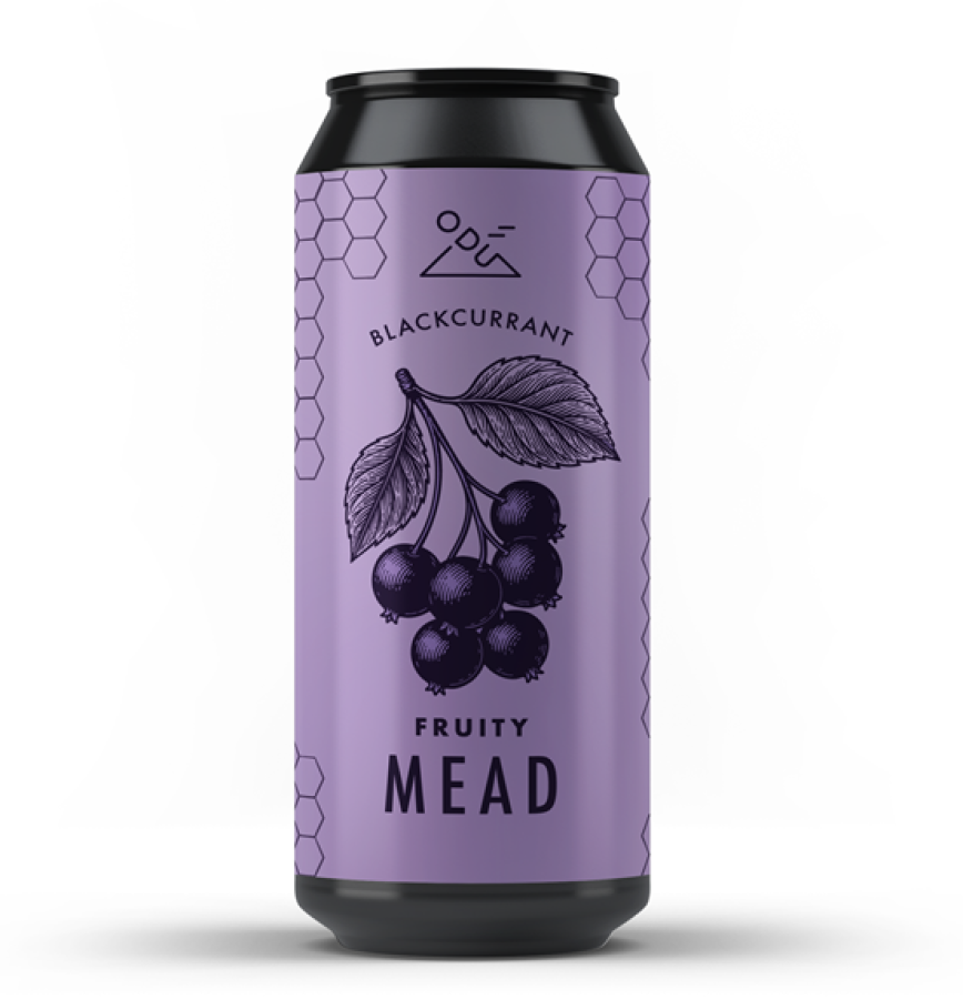 Midus Odu Brewery FRUITY MEAD BLACK CURRANT (0,44 l skard.)