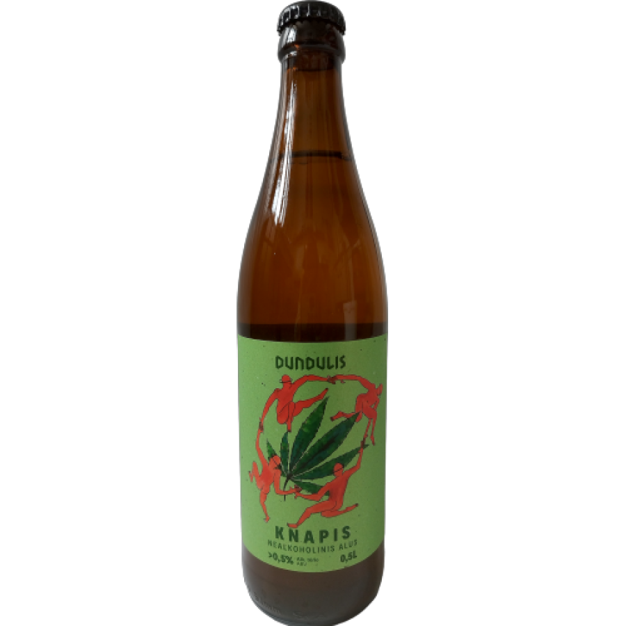 Nealkoholinis alus Dundulis KNAPIS (0,5 l but.)