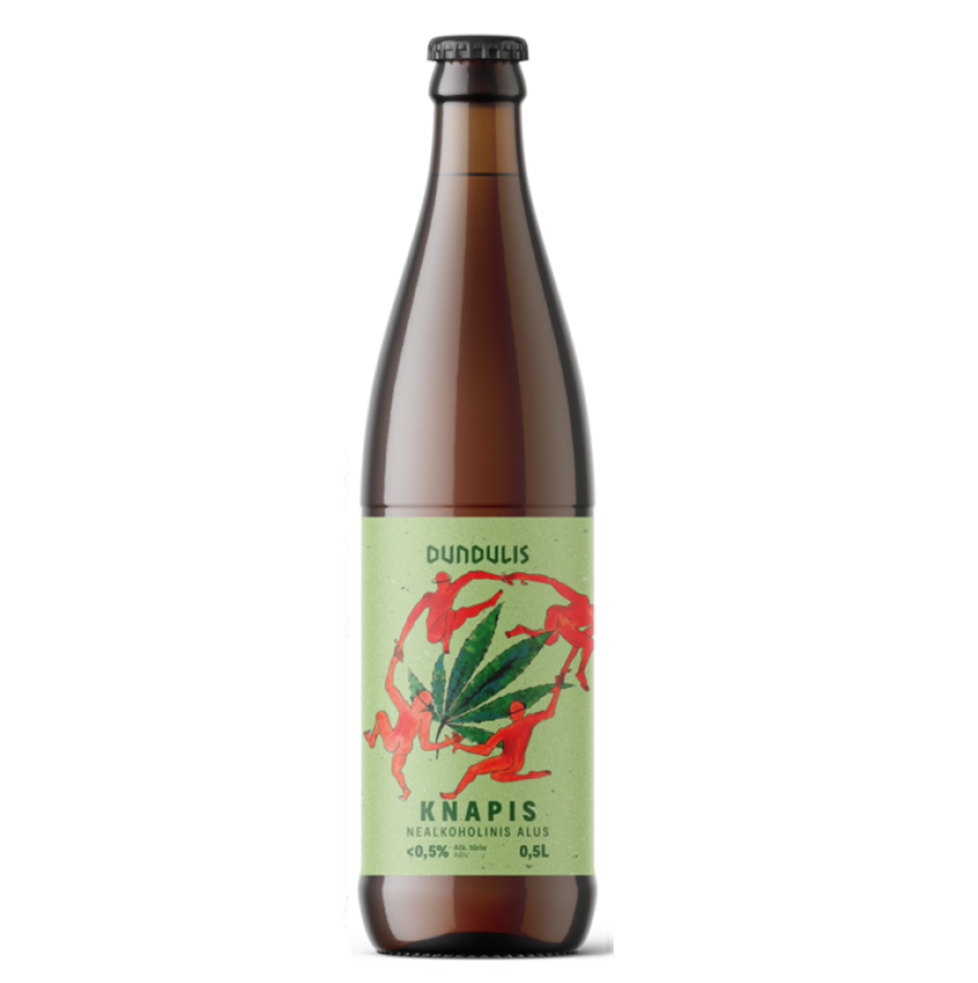 Nealkoholinis alus Dundulis KNAPIS (0,5 l but.)