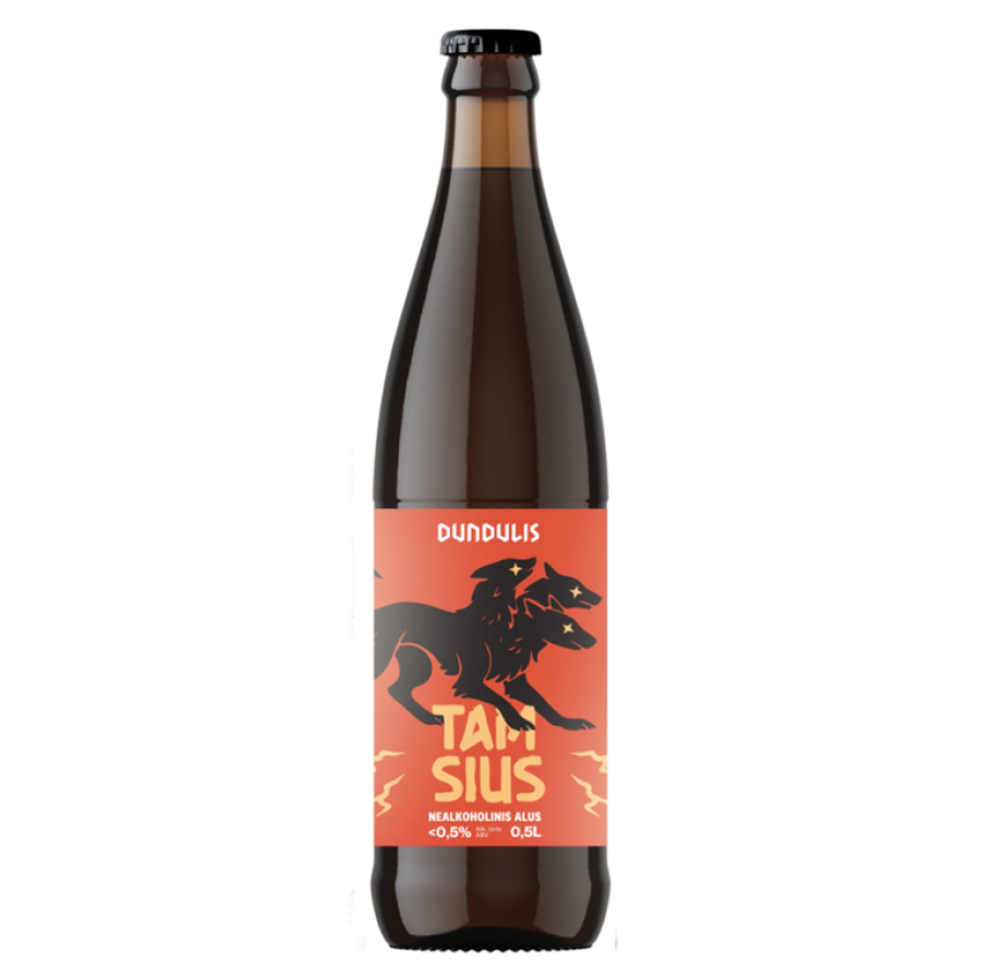 Nealkoholinis alus Dundulis TAMSIUS (0,5 l but.)