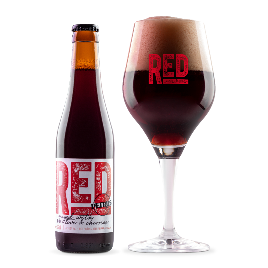 Rinkinys Petrus RED (4*0,33 l but. ir taurė)