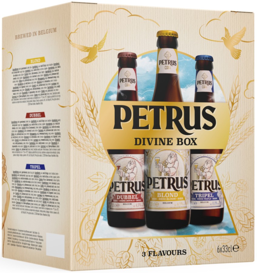 Rinkinys Petrus DIVINE BOX  (6*0,33 l but. )