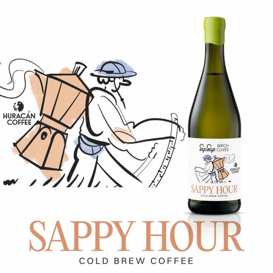 SIP SAP beržų sula „Cold brew kava" 0,75 L SIP SAP beržų sula „Cold brew kava" 0,75 L