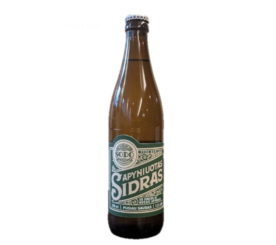 Sidras SODO SIDRINĖ APYNIUOTAS (0,5 but.)