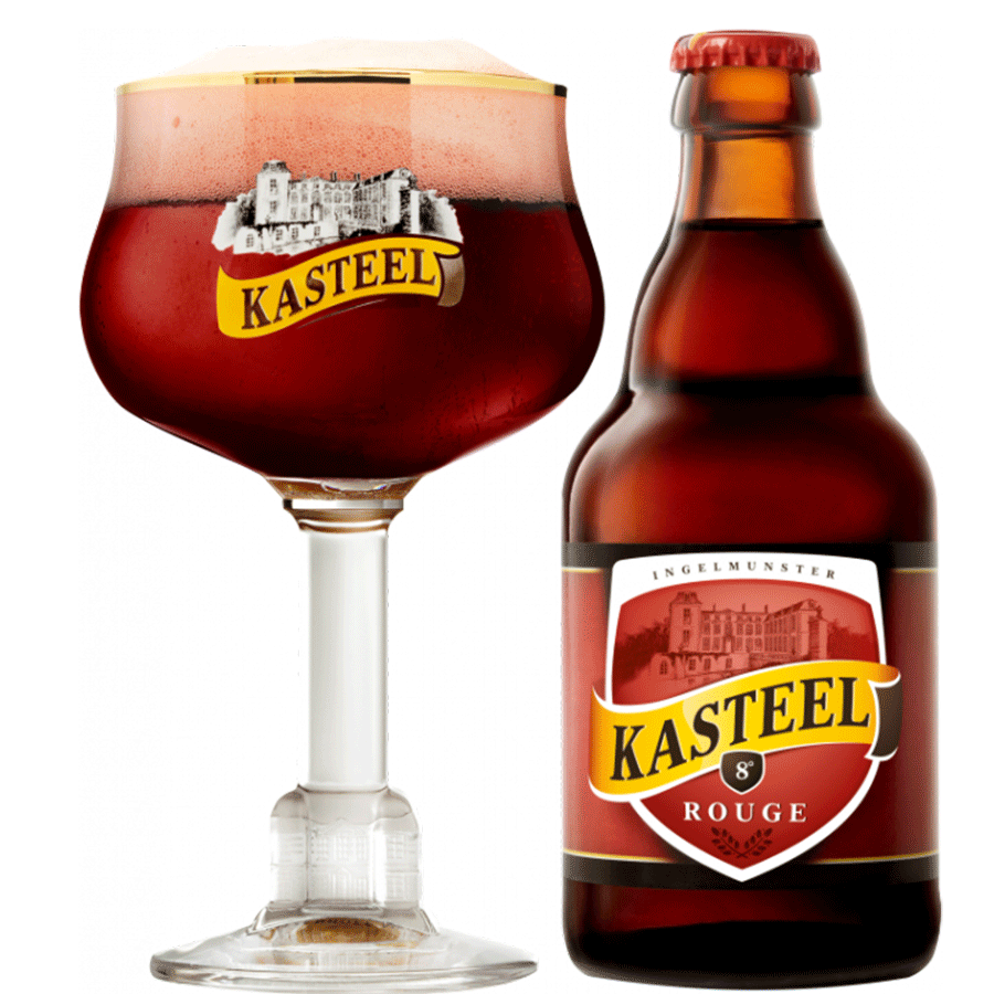 Alaus rinkinys Kasteel ROUGE (4*0,33 l but. ir 1*0,33 l talpos taurė)