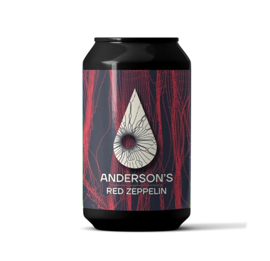 Alus Anderson's Brewery RED ZEPPELIN, (0,33 l skard.)
