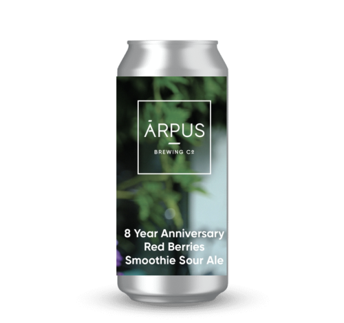 Alus Arpus 8 Year Anniversary RED BERRIES SMOOTHIE SOUR ALE (0,44 l skard.)