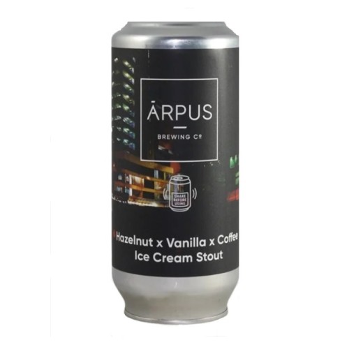 Alus Arpus ICE CREAM IMPERIAL STOUT (Hazelnut x Vanilla x Coffee), 0,44 l skard. 
