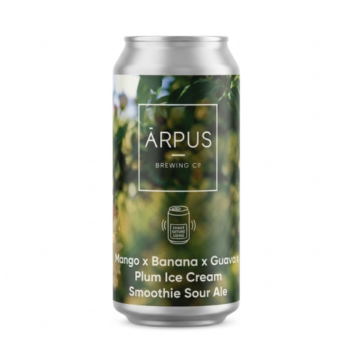 Alus Arpus ICE CREAM SMOOTHIE SOUR ALE  (Mango x Banana x Guava x Plum), 0,44 l skard. 