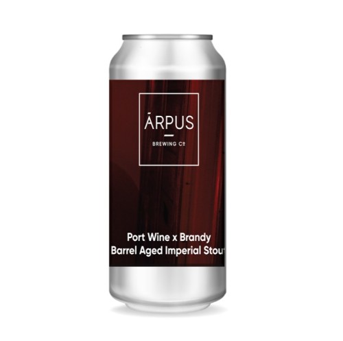 Alus Arpus IMPERIAL STOUT (Port Wine x Brandy Barrel Aged), 0,44 l skard.