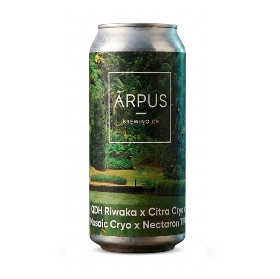Alus Arpus QDH (Riwaka x Citra Cryo x Mosaic Cryo x Nectaron) TIPA, 0,44 l skard. Alus Arpus QDH (Riwaka x Citra Cryo x Mosaic Cryo x Nectaron) TIPA, 0,44 l skard.