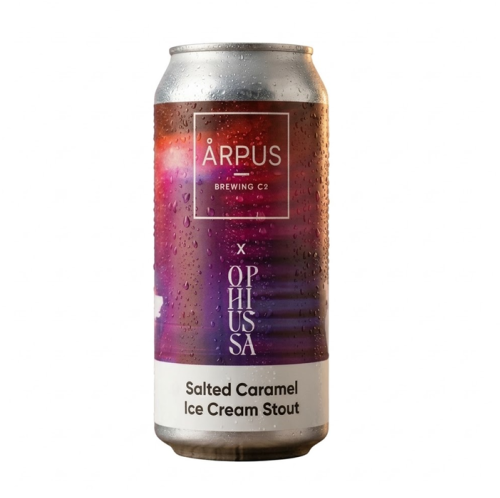Alus Arpus SALTED CARAMEL ICE CREAM STOUT , 0,44 l skard. 