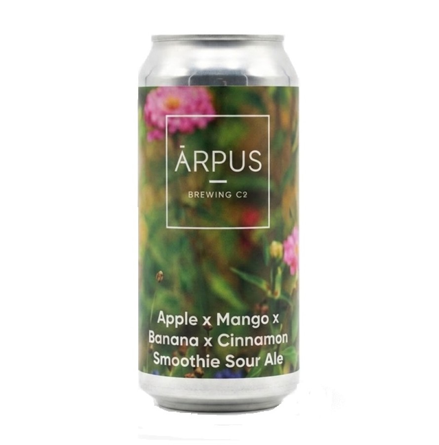 Alus Arpus SMOOTHIE SOUR ALE (Apple x Mango x Banana x Cinnamon), 0,44 l skard. Alus Arpus SMOOTHIE SOUR ALE (Apple x Mango x Banana x Cinnamon), 0,44 l skard.