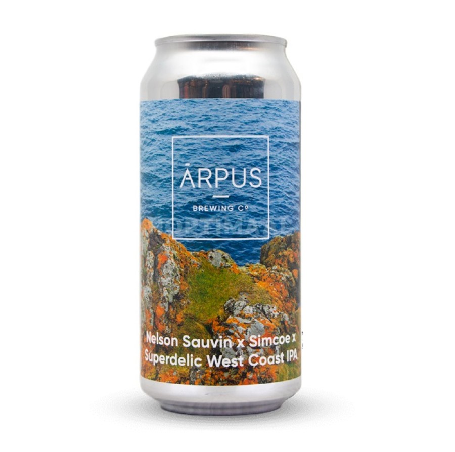 Alus Arpus WEST COAST IPA (Nelson Sauvin X Simcoe X Superdelic) (0,44 l skard.)