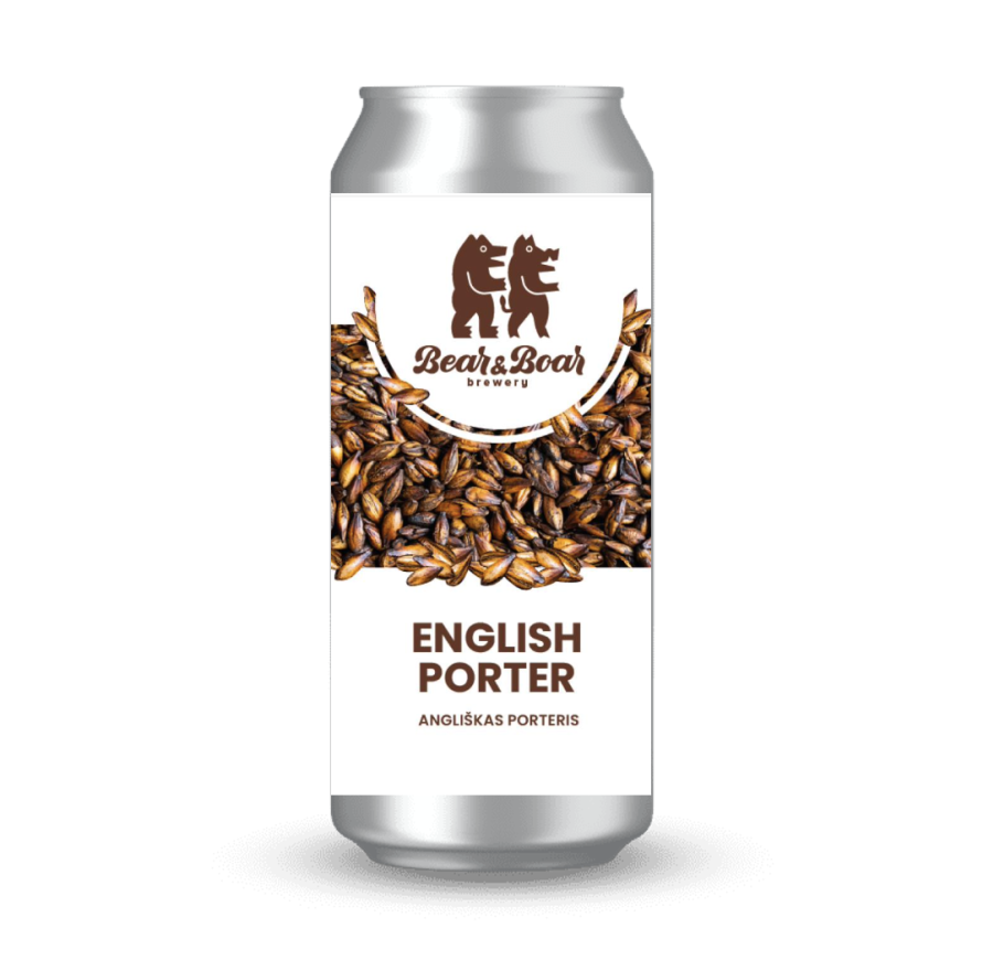 Alus Bear & Boar ENGLISH PORTER (0,44 l skard.)