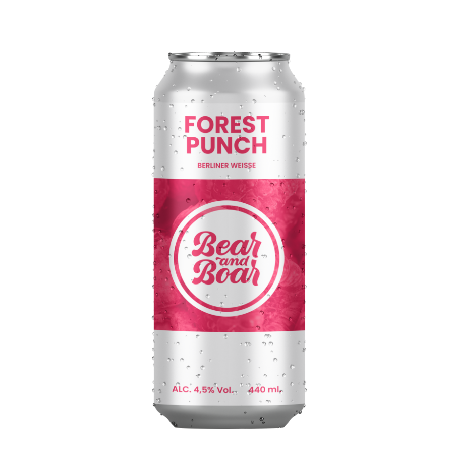 Alus Bear & Boar FOREST PUNCH (0,44 l skard.)