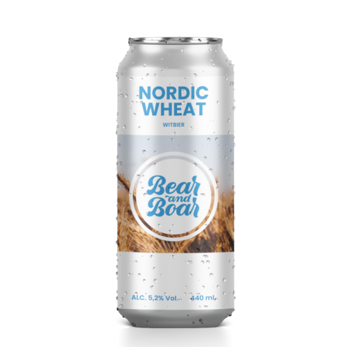 Alus Bear & Boar NORDIC BLANCHE (0,44 l skard.)