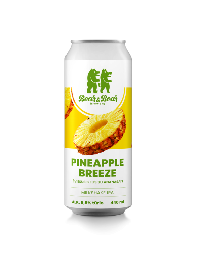 Alus Bear & Boar PINEAPPLE BREEZE  (0,44 l skard.)