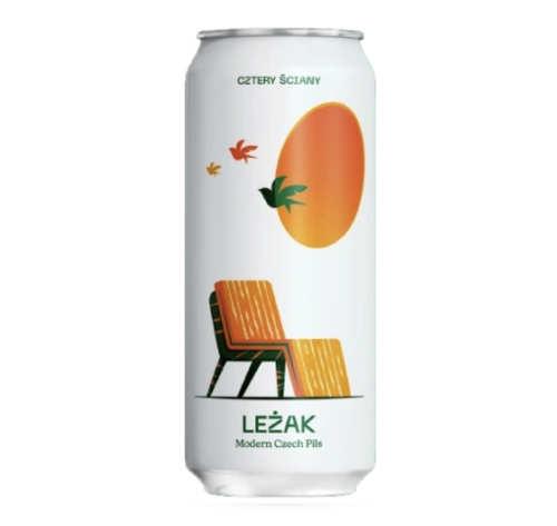 Alus Browar Cztery Stiany  LEŻAK  (0,5 l skard.)