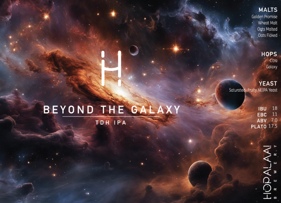 Alus Hopalaa BEYOND THE GALAXY TDH IPA (0,44 l skard.)