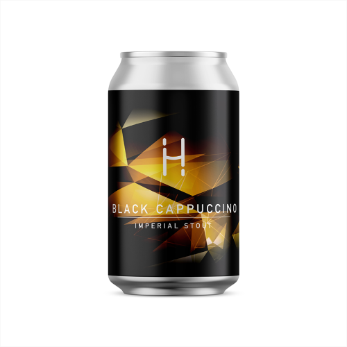 Alus Hopalaa! BLACK CAPPUCCINO (0,33 l skard.)