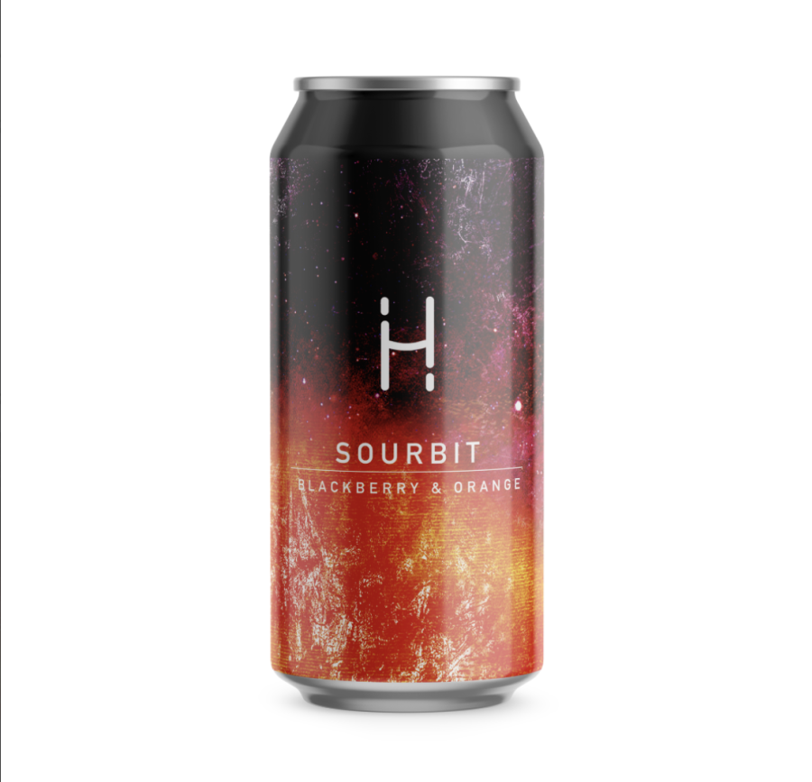 Alus Hopalaa SOURBIT BLACKBERRY & ORANGE  (0,44 l skard.)