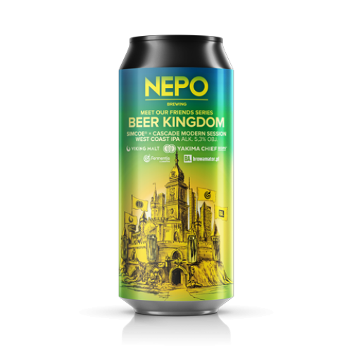 Alus Nepo BEER KINGDOM  (0,5 l skard.) 